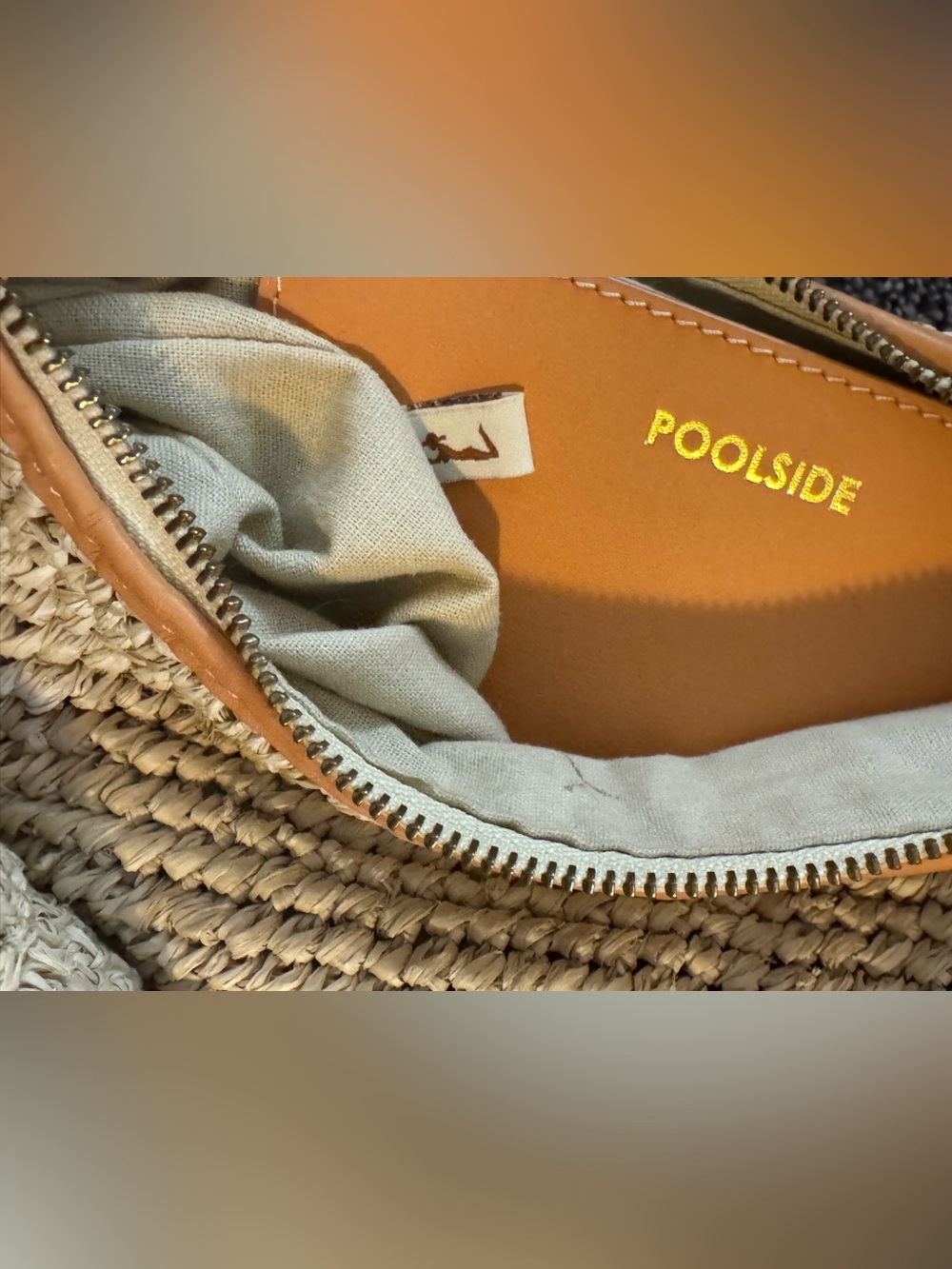 POOLSIDE| The Josie Shoulder Bag in Mixed Natural Raffia| Revolve - Picture 11 of 12